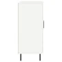 Aparador de madera de ingeniería blanco 90x34x80 cm by , Sideboards - Ref: Foro24-828124, Price: 114,74 €, Discount: %