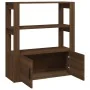 Aparador de madera contrachapada marrón roble 80x30x90 cm by , Sideboards - Ref: Foro24-819467, Price: 69,60 €, Discount: %