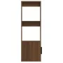 Aparador de madera contrachapada marrón roble 80x30x90 cm by , Sideboards - Ref: Foro24-819467, Price: 69,60 €, Discount: %