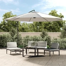 Sombrilla voladiza 3,5 m blanco arena von , Sonnenschirme - Ref: Foro24-42199, Preis: 127,82 €, Rabatt: %