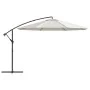 Sombrilla voladiza 3,5 m blanco arena by , Umbrellas - Ref: Foro24-42199, Price: 128,10 €, Discount: %
