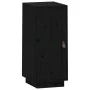 Aparador de madera maciza de pino negro 34x40x75 cm by , Sideboards - Ref: Foro24-820116, Price: 61,77 €, Discount: %