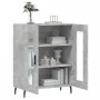 Aparador de madera de ingeniería gris hormigón 69,5x34x90 cm de , Aparadores - Ref: Foro24-827808, Precio: 85,16 €, Descuento: %