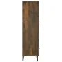 Aparador de madera contrachapada roble ahumado 70x31x115 cm by , Sideboards - Ref: Foro24-817474, Price: 85,23 €, Discount: %