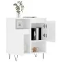 Aparador de madera contrachapada blanco brillante 60x35x70 cm de , Aparadores - Ref: Foro24-831190, Precio: 63,59 €, Descuent...
