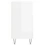 Aparador de madera contrachapada blanco brillante 60x35x70 cm de , Aparadores - Ref: Foro24-831190, Precio: 63,59 €, Descuent...
