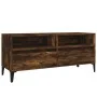 Mueble de TV madera contrachapada roble ahumado 100x34,5x44,5cm de , Muebles TV - Ref: Foro24-831906, Precio: 66,54 €, Descue...