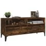 Mueble de TV madera contrachapada roble ahumado 100x34,5x44,5cm de , Muebles TV - Ref: Foro24-831906, Precio: 66,54 €, Descue...