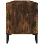 Mueble de TV madera contrachapada roble ahumado 100x34,5x44,5cm de , Muebles TV - Ref: Foro24-831906, Precio: 66,54 €, Descue...