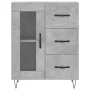 Aparador de madera de ingeniería gris hormigón 69,5x34x90 cm de , Aparadores - Ref: Foro24-828040, Precio: 91,32 €, Descuento: %