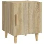 Mesitas de noche 2 uds madera contrachapada color roble Sonoma by , Nightstands - Ref: Foro24-812049, Price: 67,06 €, Discoun...