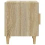 Mesitas de noche 2 uds madera contrachapada color roble Sonoma by , Nightstands - Ref: Foro24-812049, Price: 67,06 €, Discoun...
