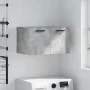 Armario de pared madera ingeniería gris hormigón 60x36,5x35 cm de , Taquillas y armarios de almacenamiento - Ref: Foro24-8300...