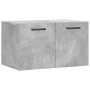 Armario de pared madera ingeniería gris hormigón 60x36,5x35 cm de , Taquillas y armarios de almacenamiento - Ref: Foro24-8300...
