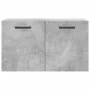 Armario de pared madera ingeniería gris hormigón 60x36,5x35 cm de , Taquillas y armarios de almacenamiento - Ref: Foro24-8300...