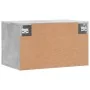 Armario de pared madera ingeniería gris hormigón 60x36,5x35 cm de , Taquillas y armarios de almacenamiento - Ref: Foro24-8300...