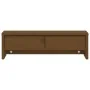 Soporte de monitor madera maciza pino marrón miel 50x27x15 cm von , Computersockel und -erhöhungen - Ref: Foro24-813957, Prei...