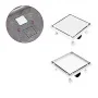 Desagüe de ducha cubierta inserción suelo acero inox. 23x23 cm by , Drains - Ref: Foro24-145995, Price: 49,67 €, Discount: %