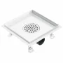 Desagüe de ducha cubierta inserción suelo acero inox. 23x23 cm by , Drains - Ref: Foro24-145995, Price: 49,67 €, Discount: %