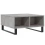 Mesa de centro madera de ingeniería gris hormigón 60x60x30 cm de , Mesas de centro - Ref: Foro24-827048, Precio: 52,94 €, Des...