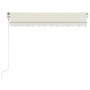 Cremefarbene automatische einziehbare Markise 300 x 250 cm von vidaXL, Markisen - Ref: Foro24-3068867, Preis: 313,63 €, Rabat...