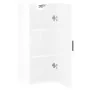 Armario de pared blanco brillante 34,5x34x90 cm de , Aparadores - Ref: Foro24-828854, Precio: 51,46 €, Descuento: %