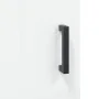 Armario de pared blanco brillante 34,5x34x90 cm de , Aparadores - Ref: Foro24-828854, Precio: 51,46 €, Descuento: %