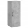 Armario de pared gris hormigón 34,5x34x90 cm de , Aparadores - Ref: Foro24-828880, Precio: 47,12 €, Descuento: %