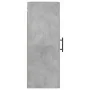 Armario de pared gris hormigón 34,5x34x90 cm de , Aparadores - Ref: Foro24-828880, Precio: 47,12 €, Descuento: %