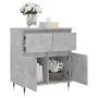 Aparador de madera contrachapada gris hormigón 60x35x70 cm von , Sideboards - Ref: Foro24-831112, Preis: 65,91 €, Rabatt: %