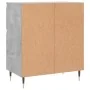 Aparador de madera contrachapada gris hormigón 60x35x70 cm von , Sideboards - Ref: Foro24-831112, Preis: 65,91 €, Rabatt: %