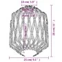 Pantalla de lámpara hierro y papel negra Ø23x28 cm von , Lampenschirme - Ref: Foro24-364362, Preis: 30,64 €, Rabatt: %