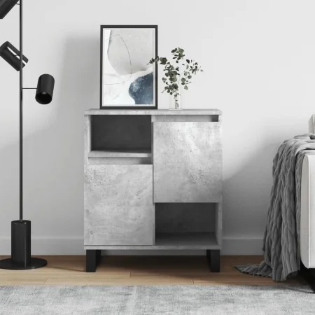 Aparador de madera contrachapada gris hormigón 60x35x70 cm von , Sideboards - Ref: Foro24-831200, Preis: 67,30 €, Rabatt: %