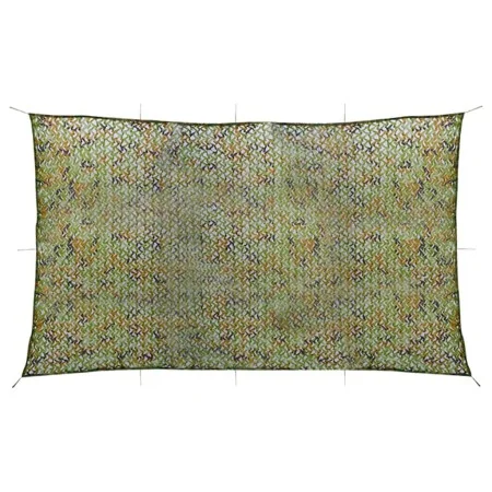 Red camuflaje con bolsa de almacenamiento verde 2x8 m de , Equipamiento de protección para caza y tiro - Ref: Foro24-135884, ...