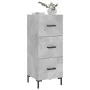 Aparador de madera contrachapada gris hormigón 34,5x34x90 cm von , Sideboards - Ref: Foro24-828608, Preis: 72,98 €, Rabatt: %