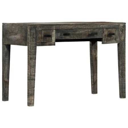 Escritorio de madera maciza de mango negro 110x50x75 cm de , Escritorios - Ref: Foro24-247913, Precio: 235,16 €, Descuento: %