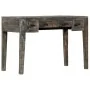 Escritorio de madera maciza de mango negro 110x50x75 cm de , Escritorios - Ref: Foro24-247913, Precio: 235,16 €, Descuento: %