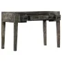 Escritorio de madera maciza de mango negro 110x50x75 cm de , Escritorios - Ref: Foro24-247913, Precio: 235,16 €, Descuento: %