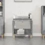 Armario de lavabo madera contrachapada gris hormigón 58x33x60cm by , bathroom vanities - Ref: Foro24-821256, Price: 53,09 €, ...