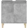 Armario de lavabo madera contrachapada gris hormigón 58x33x60cm by , bathroom vanities - Ref: Foro24-821256, Price: 53,09 €, ...