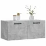 Armario de pared madera ingeniería gris hormigón 80x36,5x35 cm de , Taquillas y armarios de almacenamiento - Ref: Foro24-8300...