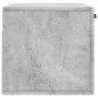 Armario de pared madera ingeniería gris hormigón 80x36,5x35 cm de , Taquillas y armarios de almacenamiento - Ref: Foro24-8300...