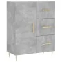 Aparador de madera de ingeniería gris hormigón 69,5x34x90 cm by , Sideboards - Ref: Foro24-827904, Price: 89,89 €, Discount: %
