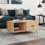 Mesa de centro madera contrachapada roble Sonoma 90x50x40 cm by , Coffee table - Ref: Foro24-829183, Price: 51,73 €, Discount: %