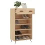 Zapatero madera de ingeniería roble Sonoma 60x35x105 cm by , Closets and storage - Ref: Foro24-829583, Price: 73,06 €, Discou...