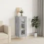 Aparador de madera contrachapada gris hormigón 34,5x34x90 cm by , Sideboards - Ref: Foro24-828784, Price: 56,14 €, Discount: %