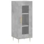 Aparador de madera contrachapada gris hormigón 34,5x34x90 cm by , Sideboards - Ref: Foro24-828784, Price: 56,14 €, Discount: %