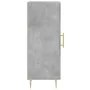 Aparador de madera contrachapada gris hormigón 34,5x34x90 cm by , Sideboards - Ref: Foro24-828784, Price: 56,14 €, Discount: %