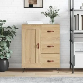 Aparador de madera de ingeniería roble Sonoma 69,5x34x90 cm von , Sideboards - Ref: Foro24-830231, Preis: 90,69 €, Rabatt: %