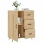 Aparador de madera de ingeniería roble Sonoma 69,5x34x90 cm de , Aparadores - Ref: Foro24-830231, Precio: 90,68 €, Descuento: %
